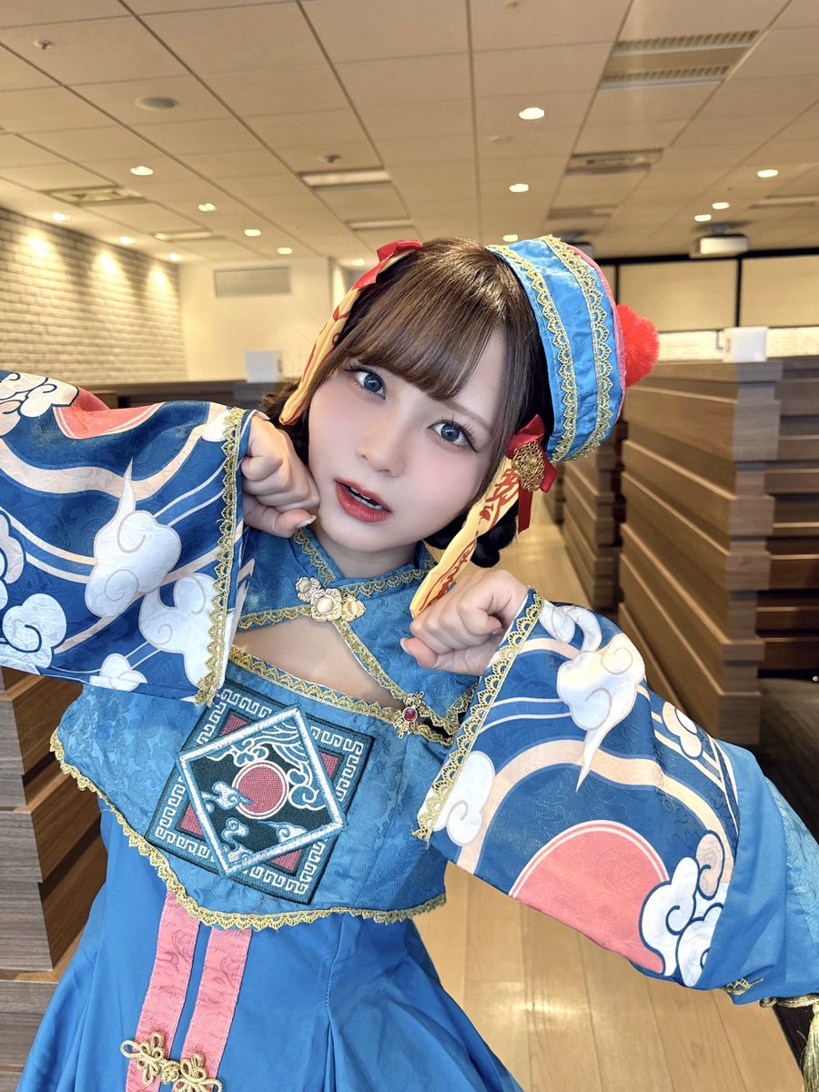 hana_oba's tweet photo. 𝓗𝓐𝓛𝓛𝓞𝓦𝓔𝓔𝓝 ❤︎👻
キョンシーちゃんになりました🌀好？ https://t.co/5c7lz9DxsH