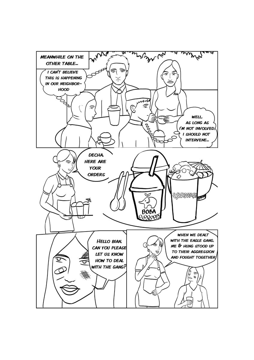 SEAJunction's tweet image. Part (2)
Title - THE MILK TEA ALLIANCE (Comics)
Artist-Kelly Imperial Mangi (Philipines)
Special Mention

Here is the full comics, titled "The Milk Tea Alliance" by Kelly Imperial Mangi (Philipines) regarding on #ASEAN's #Noninterference and #Consensus.
