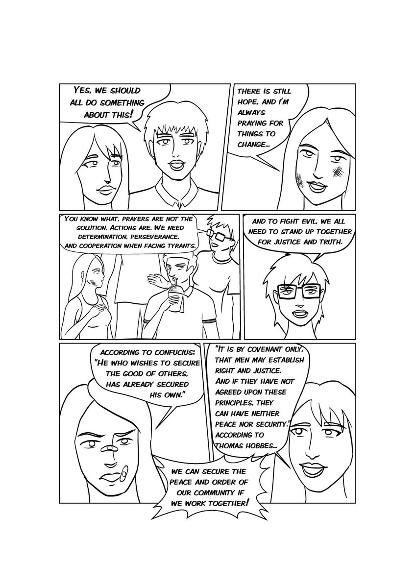 SEAJunction's tweet image. Part (2)
Title - THE MILK TEA ALLIANCE (Comics)
Artist-Kelly Imperial Mangi (Philipines)
Special Mention

Here is the full comics, titled "The Milk Tea Alliance" by Kelly Imperial Mangi (Philipines) regarding on #ASEAN's #Noninterference and #Consensus.
