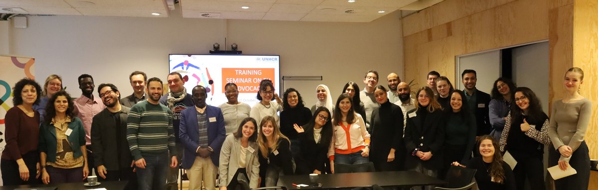 Pleased to welcome inspiring refugee advocates from across the EU at our annual 🇪🇺 advocacy training with <a href="/ecre/">ECRE</a> in Brussels!

Refugees must play a leading role in shaping policies that impact them. 💙