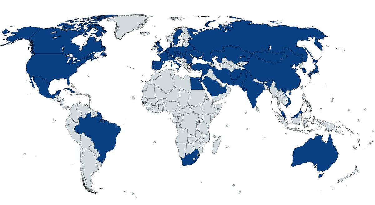 astronomerslk's tweet photo. Countries whose citizens have flown in space as of October 2024

(via Idontknowofname/reddit) https://t.co/iQCTz9t5in
