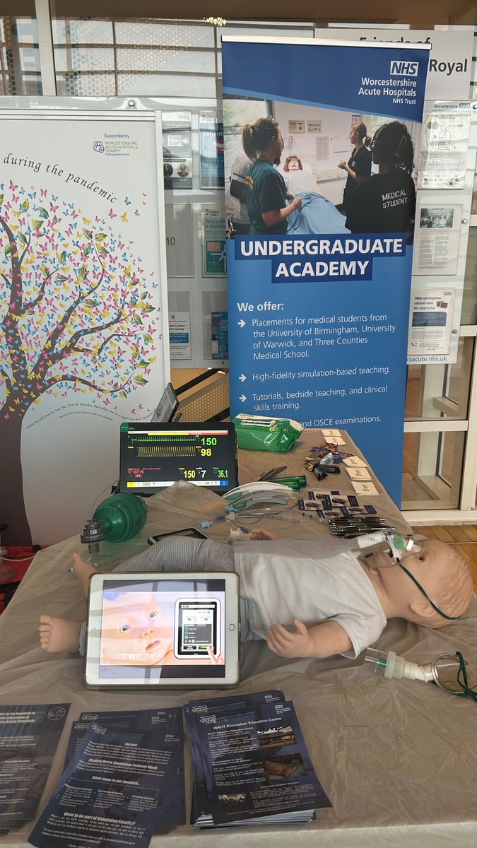 Our UG Academy are over in the Main Entrance of WRH showcasing our models. Feel free to come and have a chat with us about our services and see what our models do! Well done Team!