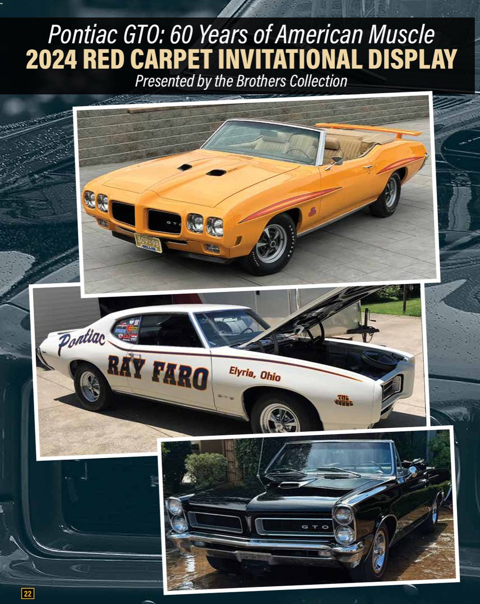 MCACN's tweet photo. https://t.co/OeR9QtKw4W https://t.co/FBV7Hm1GkY
#mcacn #mcacn2024 #jimmattison #pontiachistoricalsociety #pontiacGTO #GTOJudge #GTORAIV #garyriley #levelonerestoration #mcacnredcarpet #mcacnredcarpet2024 #thebrotherscollectionmuseum https://t.co/D3BmChha1c
