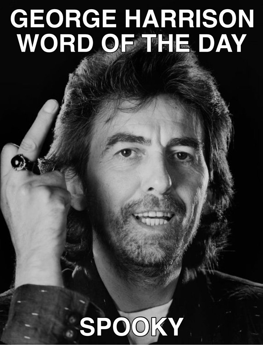 george harrison word of the day (@harrisonwotd) on Twitter photo 