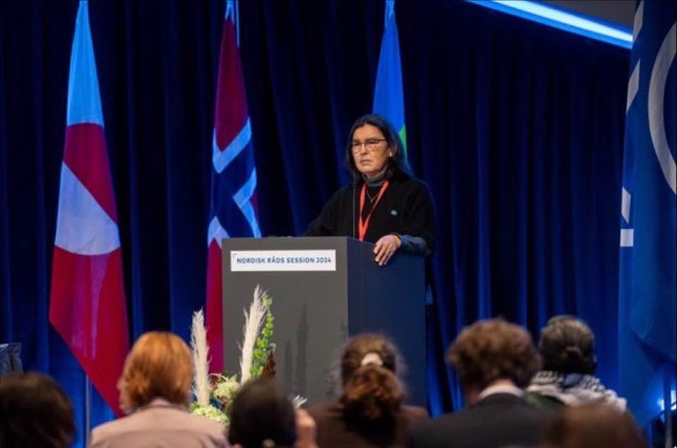 Karoline_Andaur's tweet image. Grønlandsrepresentant hardt ut mot Norge: «Vi accepterer ikke, at Norge har en plan, som vil gå ud over det nordiske hav. Vi har klimaforandringer, og vi har brug for, at klimaforandringerne mindskes og stoppes, og det sidste, vi har brug for, er mere ødelæggelse af land og hav»