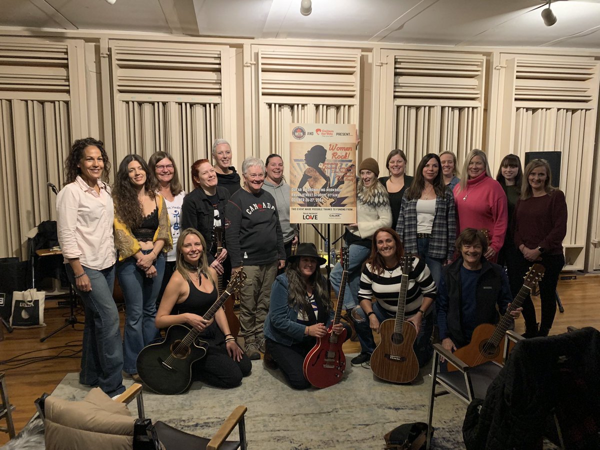 Guitars 4 VETSCanada tweet media