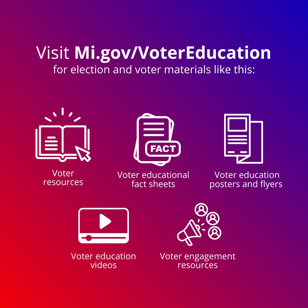 Michigan Department of State tweet media