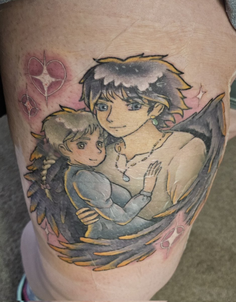 Msivvy's tweet photo. She's all done! #tattoo https://t.co/5mVukSxoxz
