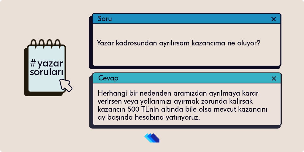 icerikcom's tweet photo. 😓 Öncelikle yazar kadromuzdan ayrılmaya karar vermen bizi çok üzer.

Kazancın 500 TL’nin altında bile olsa mevcut kazancını ay başında hesabına yatırıyoruz. 

#yazarsoruları #yazımyanlışı #yazımkuralları #metinyazarı #içerikyazarı https://t.co/D8juhTvgbJ