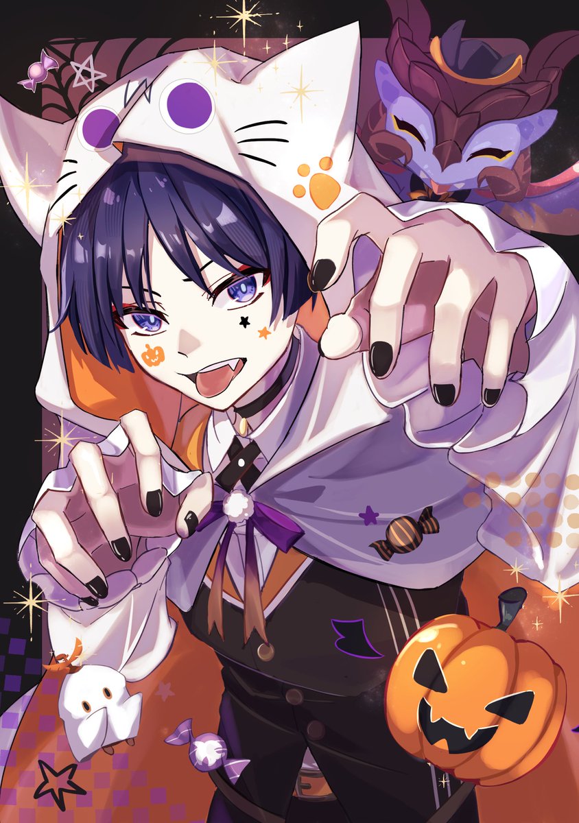 sien1009's tweet photo. Trick or Treat🎃✨

#Halloween https://t.co/3q3nrzDpRA