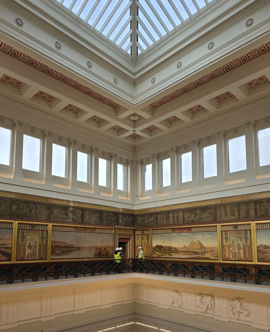 buttressarch's tweet photo. A sneak peek of the refreshed Egyptian Gallery at the Harris Museum, Preston...

As work continues to the base build of this amazing project, we had a quick look around with architects Samantha  and Lauren last week.

Read more: https://t.co/1V8PTvNNuX https://t.co/XXt8GjOQsc