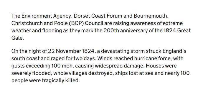 What the Great Gale of 1824 taught us about extreme weather gov.uk/government/new… from <a href="/EnvAgency/">Environment Agency</a>