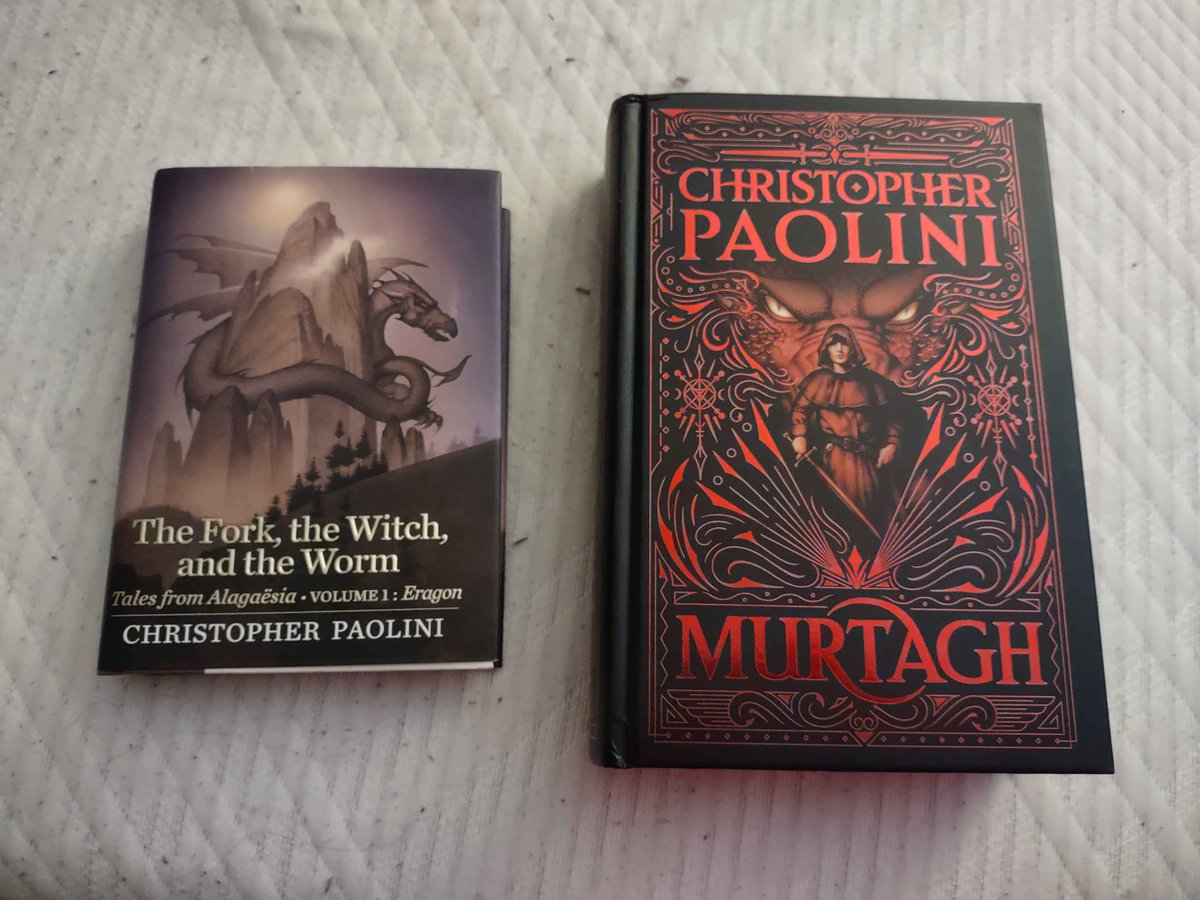 Dragondarch's tweet photo. Well, well, look at what just arrived...

Can't wait to dive into these! @paolini https://t.co/x9zpuHQRSh