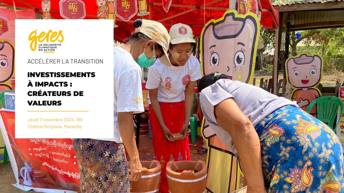 [invitation] Retrouvons-nous à l’Artplexe Canebière le 7 novembre prochain pour notre soirée annuelle Accélérer la Transition, sur le thème des investissements à impacts ! ⚡ 

📢 Inscriptions : helloasso.com/associations/g… 

📢 Programme : geres.eu/wp-content/upl…