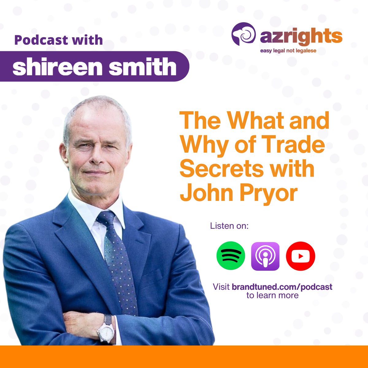 In this episode, John discusses the significance of trade secrets, emphasising the necessity of differentiating them from general know-how within an organisation. 💼

Listen here youtu.be/TvGDkAPxIyA 🎧

Hit subscribe and join us for more great videos!

#TradeSecrets