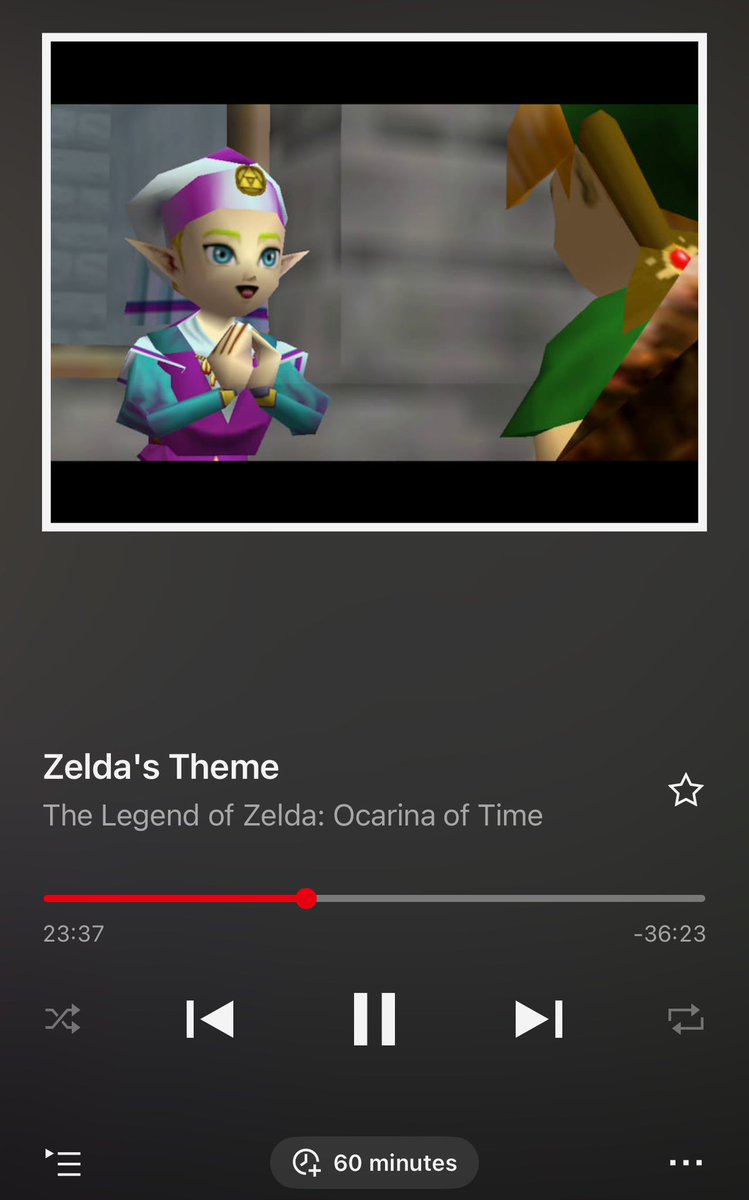 Bom dia pra você que está ouvindo a versão estendida de Zelda’s Theme de 1 hora no novo app Nintendo Music!