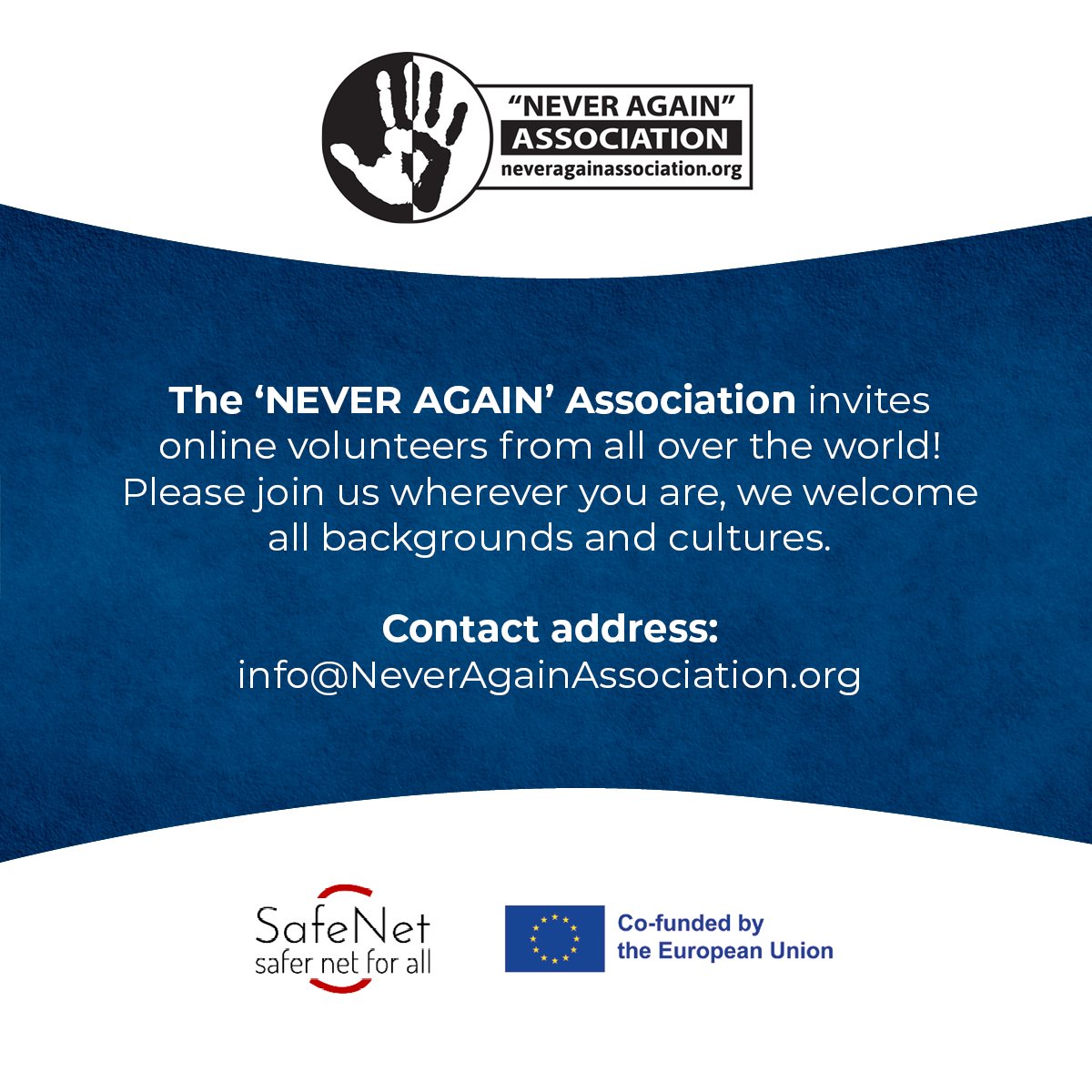 PlatafKhetane's tweet photo. Hoy os presentamos a NEVER AGAIN - "NUNCA MÁS", una organización independiente de la sociedad civil fundada en Varsovia. Ha hecho campaña contra el racismo, el antisemitismo, la xenofobia, por el diálogo intercultural y los derechos humanos en Polonia y a escala internacional. https://t.co/JVQWikxwyj