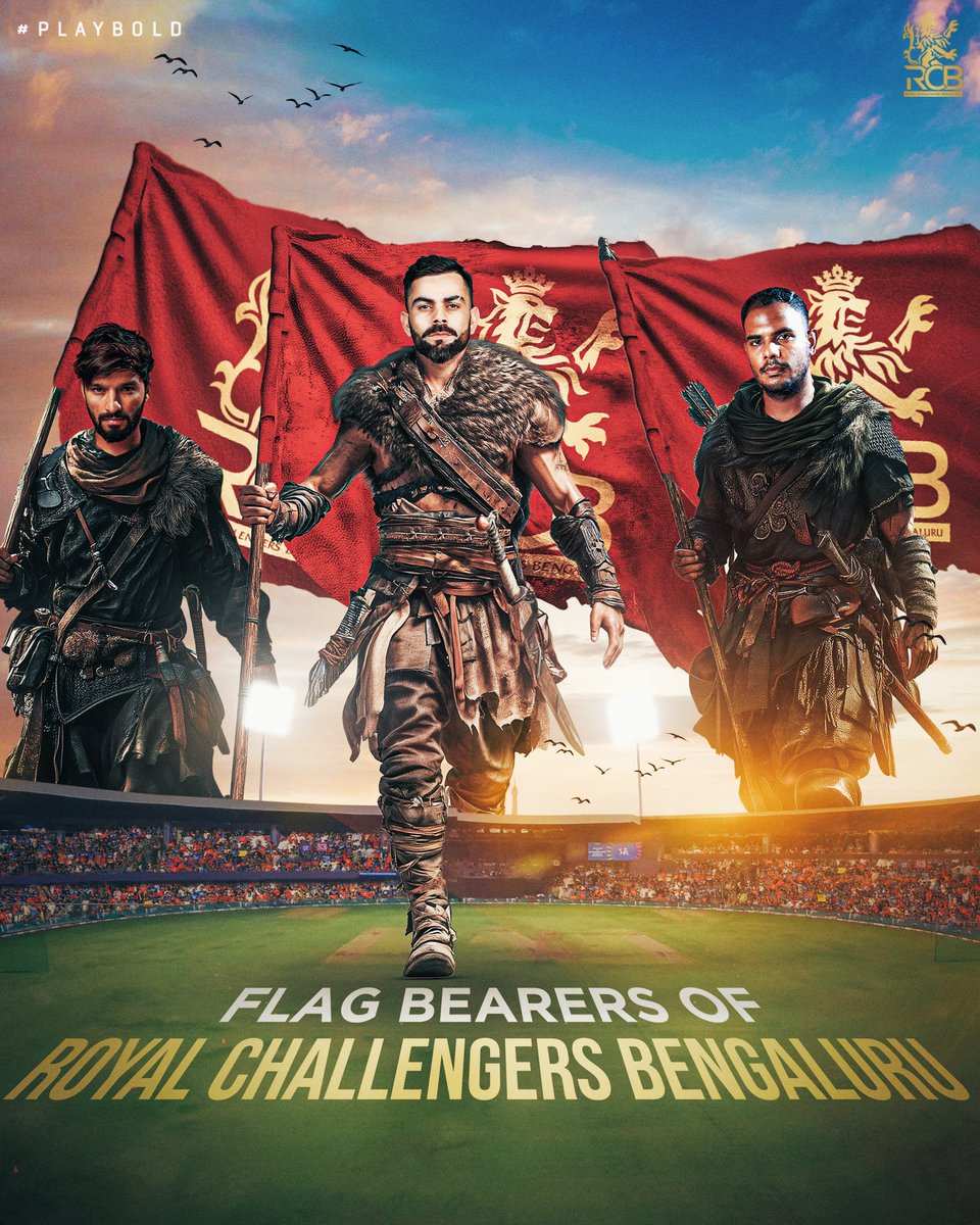 🗣 𝑶𝑭𝑭𝑰𝑪𝑰𝑨𝑳 𝑨𝑵𝑵𝑶𝑼𝑵𝑪𝑬𝑴𝑬𝑵𝑻: #IPL2025 Retentions🔥

Make way for the flag bearers of Royal Challengers Bengaluru. Introducing our first inductees to RCB’s Class of 2025! ❤️‍🔥

Roll No. 1️⃣8️⃣: Virat Kohli 👑
Roll No. 9️⃣7️⃣: Rajat Patidar 🌟
Roll No. 1️⃣0️⃣3️⃣: Yash Dayal