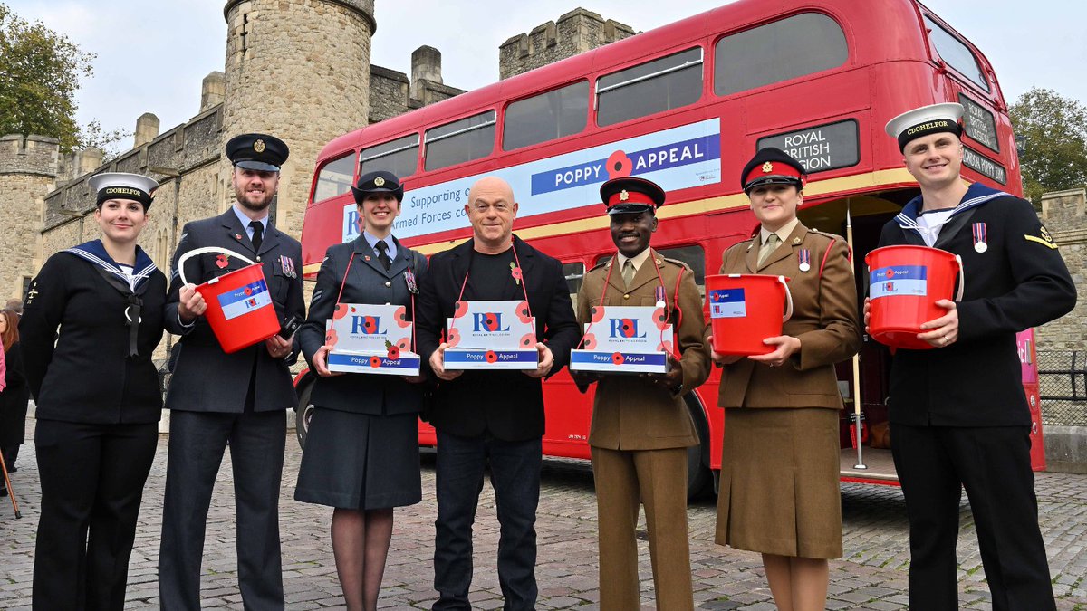 Royal British Legion (@poppylegion) on Twitter photo <a href="/RossKemp/">Ross Kemp</a> Across London, thousands of <a href="/BritishArmy/">British Army 🇬🇧</a>, <a href="/RoyalNavy/">Royal Navy</a> and <a href="/RoyalAirForce/">Royal Air Force</a> personnel have joined Poppy Appeal collectors to hand out poppies and collect donations at <a href="/networkrail/">Network Rail</a> and <a href="/TfL/">TfL</a> stations, in offices and on the streets of the Capital. 2/3 <a href="/RossKemp/">Ross Kemp</a> Across London, thousands of <a href="/BritishArmy/">British Army 🇬🇧</a>, <a href="/RoyalNavy/">Royal Navy</a> and <a href="/RoyalAirForce/">Royal Air Force</a> personnel have joined Poppy Appeal collectors to hand out poppies and collect donations at <a href="/networkrail/">Network Rail</a> and <a href="/TfL/">TfL</a> stations, in offices and on the streets of the Capital. 2/3