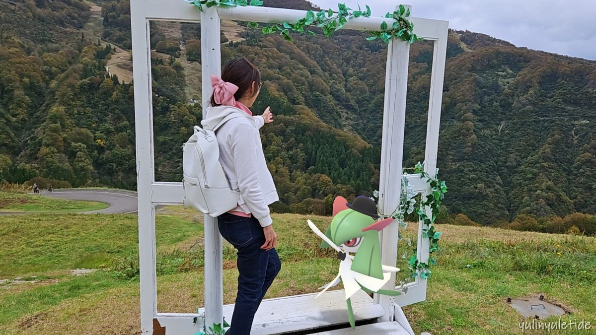 yulinstaryuPKGO's tweet photo. ごらんあそばせ
Please take a look, sir.

Oct. 25 2024
📍: 湯沢高原パノラマパーク Yuzawa Kogen Panorama Park Niigata, Japan

#GOsnapshot #GOsnapshotCelebration #ポケモンGO #PokemonGO #ARofTheDay #TrainerARTuesday #旅ポケGO #キルリア #Kirlia
#湯沢高原 #新潟観光 #絶景スポット https://t.co/4LnSDeECnW