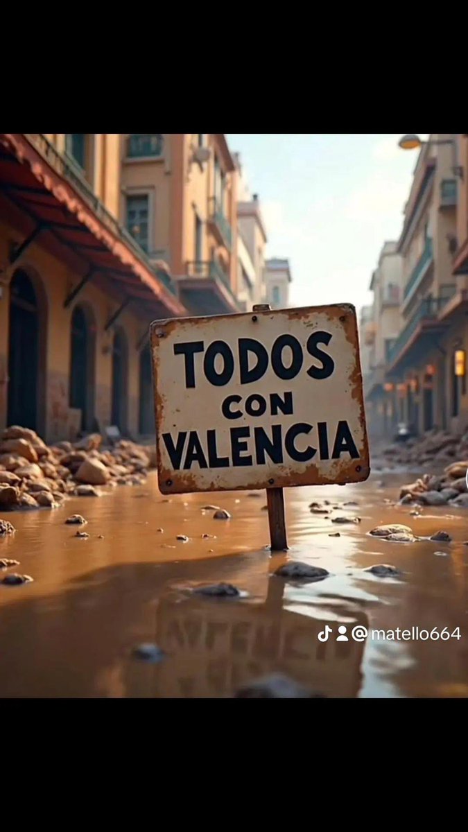 Ahora más que nunca TODOS CON VALENCIA ❤️ DEP por todos los fallecidos 😢