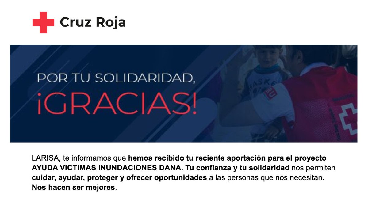 Yo ya he donado, dejo aqui la lista de las org, si podeis, por favor compartid o donad (dinero, ropa, sangre, etc, anything is important) 
Red Cross: www2.cruzroja.es/-/ayuda-emerge…
Modepran Vlc: paypal.com/donate?token=x…
Caritas Vlc: caritasvalencia.org/main-files/upl…