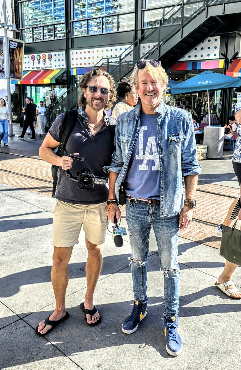 Drew® (@drewnederpelt) on Twitter photo Was at <a href="/TheGroveLA/">The Grove LA</a> last week to interview <a href="/LADodgers/">LADodgers</a> fans prior to the #WorldSeries Approached 15 people with Dodgers hats on. Not one was a Dodgers fan, they just wore the hat. Approached a woman with a <a href="/Yankees/">New York Yankees</a> hat on, asking her if she hated the Dodgers, "No, no, I love the Was at <a href="/TheGroveLA/">The Grove LA</a> last week to interview <a href="/LADodgers/">LADodgers</a> fans prior to the #WorldSeries Approached 15 people with Dodgers hats on. Not one was a Dodgers fan, they just wore the hat. Approached a woman with a <a href="/Yankees/">New York Yankees</a> hat on, asking her if she hated the Dodgers, "No, no, I love the