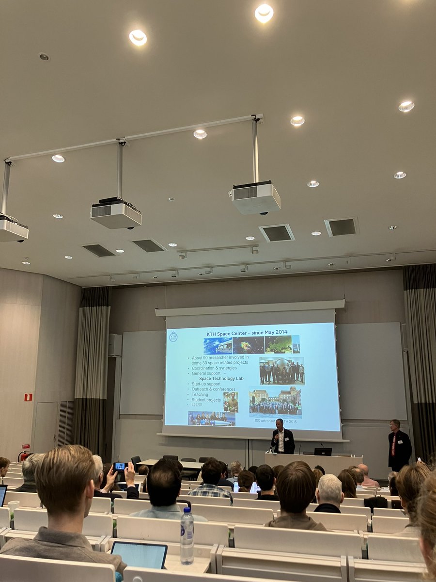 Christer Fuglesang inledningstalar på KTH i Kista ”SpaceRendezvous-Space systems and what it takes to be a space engineer” Vår förstelärare <a href="/Pernilla/">Pernilla Axelsson</a> Petersson och ett 20-tal av våra elever på SSIS  har valt att lägga in denna spännande höstlovsaktivitet i sin agenda. Och min🤩!