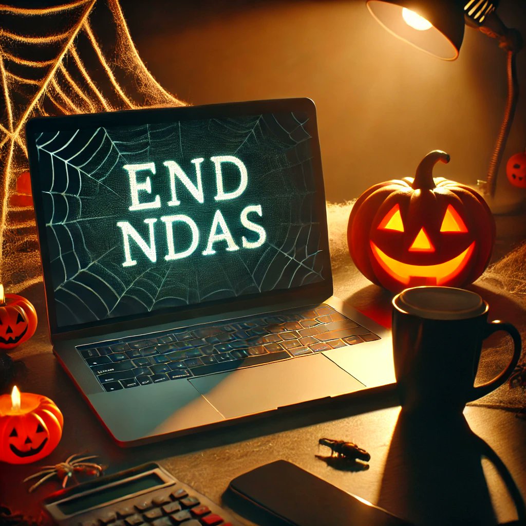 Emma Chapman (@dreochapman) on Twitter photo It's Halloween, and what's scarier than workplace harassment? 🎃👻 Take a coffee break Trick or Treat: Google if your uni committed to ditch NDAs, then check if their policies now reflect it. If not, kindly ask a policy advisor about their progress! #EndNDAs #MeToo <a href="/cbmsilence/">Can't Buy My Silence</a> It's Halloween, and what's scarier than workplace harassment? 🎃👻 Take a coffee break Trick or Treat: Google if your uni committed to ditch NDAs, then check if their policies now reflect it. If not, kindly ask a policy advisor about their progress! #EndNDAs #MeToo <a href="/cbmsilence/">Can't Buy My Silence</a>