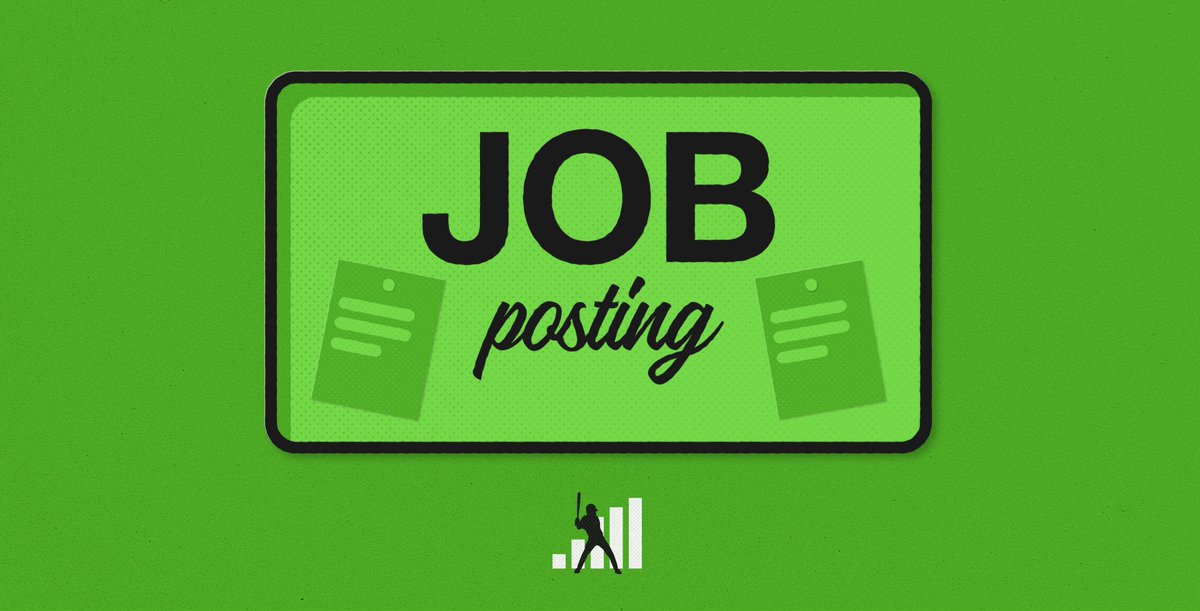 Figger_Show's tweet photo. Job Posting: Atlanta Braves – Minor League Technology Trainee https://t.co/MxMGo1orll https://t.co/0CoLdJ6tat
