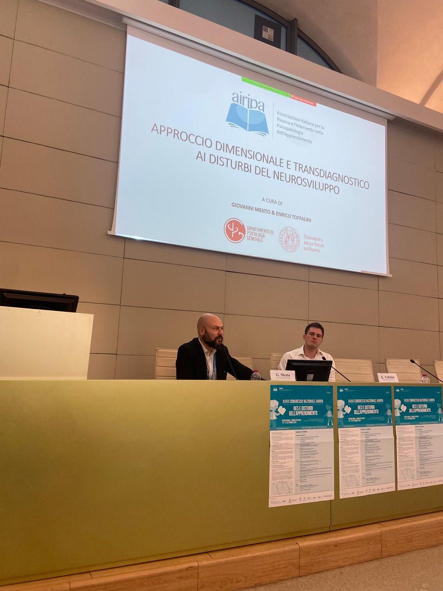 Lisa Toffoli (@toffolilisa) on Twitter photo #NeuroDev recap of Sept/Oct 2024!
AIRIPA: we had the honor to invite Prof <a href="/DuncanAstle/">Duncan Astle</a> from <a href="/mrccbu/">MRC Cognition and Brain Sciences Unit</a> <a href="/Cambridge_Uni/">Cambridge University</a> as keynote speaker to talk about the transdiagnostic approach to neurodevelopment, further discussed in a simposium by <a href="/GioMento/">Giovanni Mento</a> & <a href="/EToffalini/">Enrico Toffalini</a> on the same topic 🧠 #NeuroDev recap of Sept/Oct 2024!
AIRIPA: we had the honor to invite Prof <a href="/DuncanAstle/">Duncan Astle</a> from <a href="/mrccbu/">MRC Cognition and Brain Sciences Unit</a> <a href="/Cambridge_Uni/">Cambridge University</a> as keynote speaker to talk about the transdiagnostic approach to neurodevelopment, further discussed in a simposium by <a href="/GioMento/">Giovanni Mento</a> & <a href="/EToffalini/">Enrico Toffalini</a> on the same topic 🧠