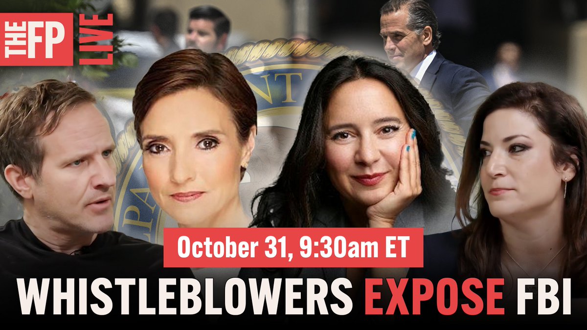 The Free Press (@thefp) on Twitter photo We have an unbelievable show this morning on The FP #LIVE, 9:30 a.m. ET:
<a href="/C__Herridge/">Catherine Herridge</a> on her bombshell Hunter exposé.
@BariWeiss on the media spin of Biden’s “garbage” comment.
<a href="/AbigailShrier/">Abigail Shrier</a> on the “Kinderfada.”
@Coldxman on the Dem-rigged vote in Puerto Rico.
And more!
Watch We have an unbelievable show this morning on The FP #LIVE, 9:30 a.m. ET:
<a href="/C__Herridge/">Catherine Herridge</a> on her bombshell Hunter exposé.
@BariWeiss on the media spin of Biden’s “garbage” comment.
<a href="/AbigailShrier/">Abigail Shrier</a> on the “Kinderfada.”
@Coldxman on the Dem-rigged vote in Puerto Rico.
And more!
Watch