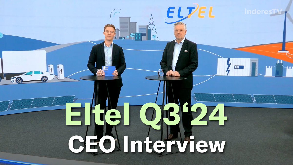 InderesNordic's tweet photo. We are covering #Eltel, which released the Q3 report today. Eltel´s CEO Håkan Dahlström summarizes the third quarter, elaborates regarding the demand and outlook situation and why they removed the timeframe of their financial targets.
🎥 - https://t.co/GejsELJRwl https://t.co/LkP1cZj22E