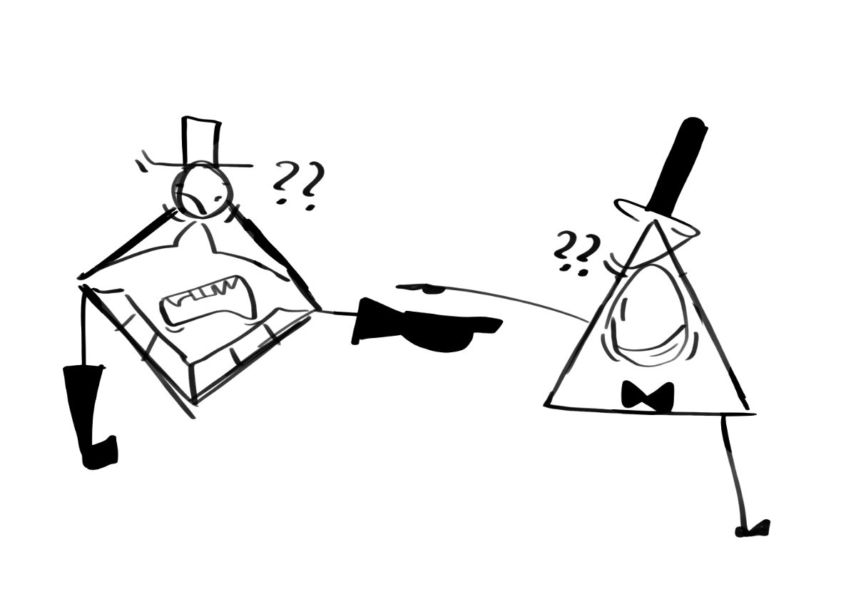HanakoRan2009's tweet image. They hate each other but only team up for havin the same goal

#BillCipher #Kryptos #Kryptbill #GravityFalls