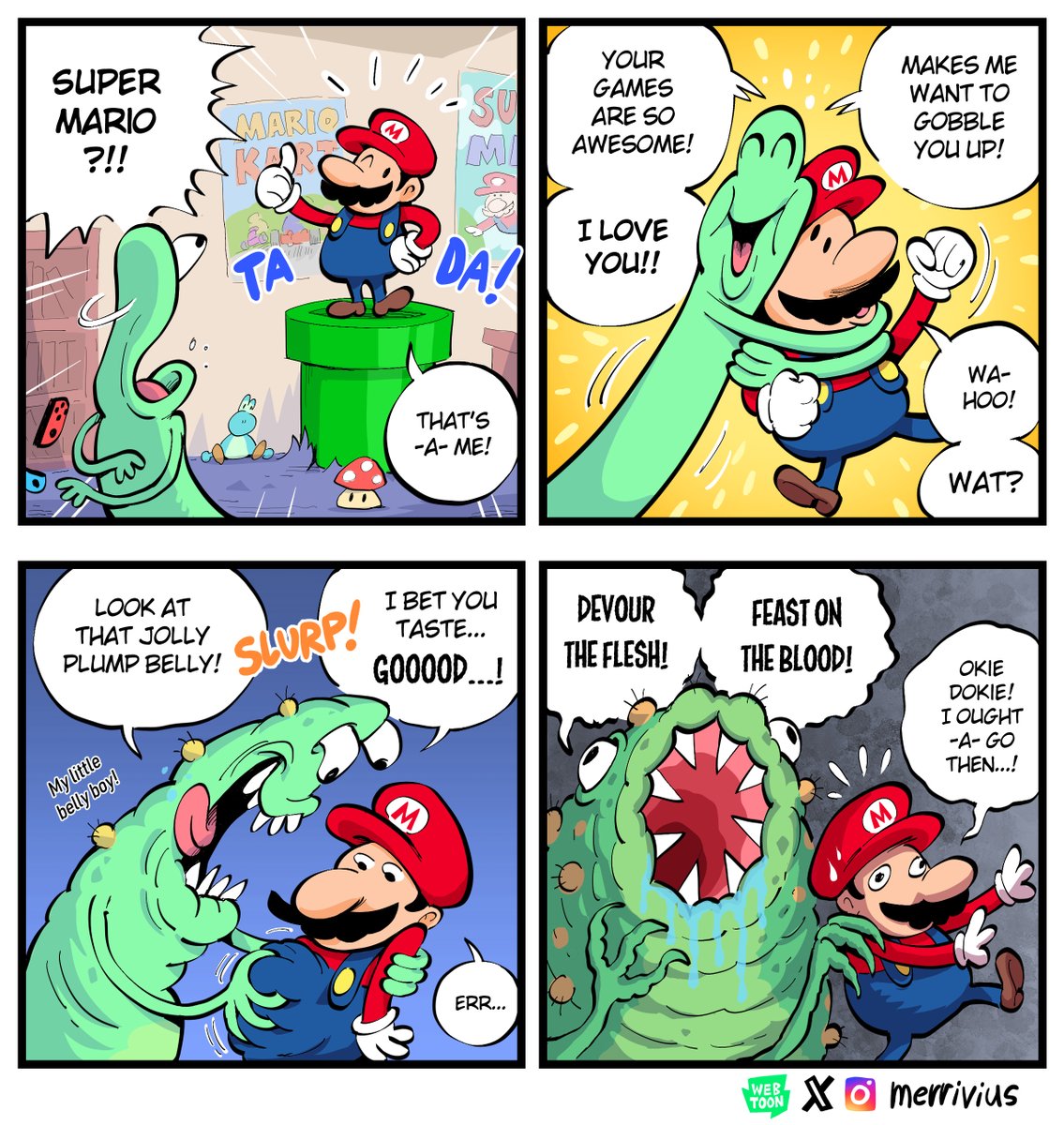 Happy Halloween!
Here are a few (somewhat) spooky comics 