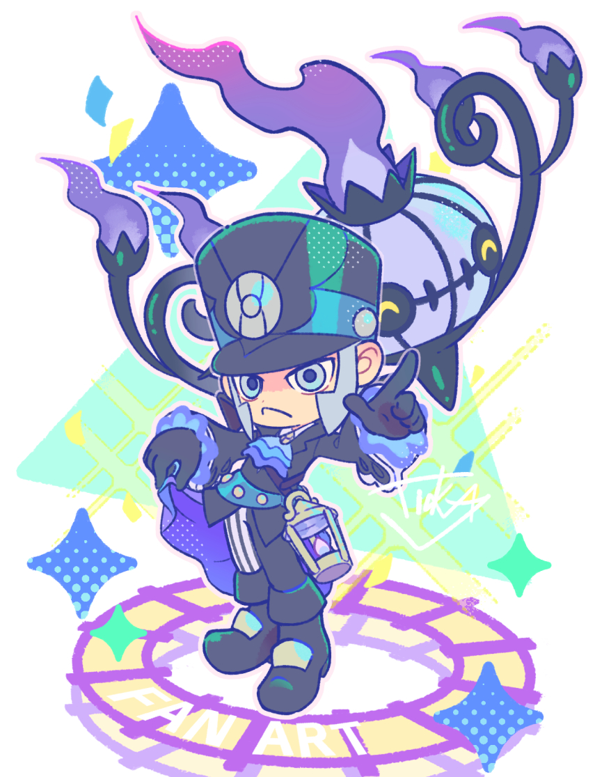 🎉マジコスノボリさん、シャンデラ🎉
おめでとうございます👏

#ポケマスEX 　fan art