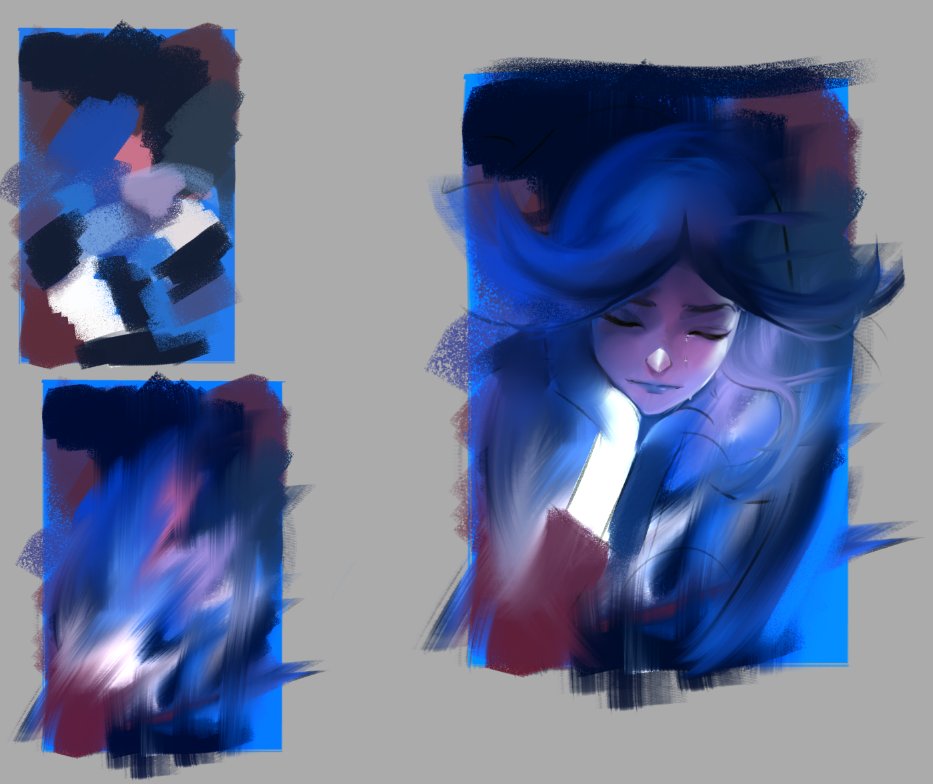 zChrissu's tweet photo. Color Study https://t.co/XtwfM89b9K