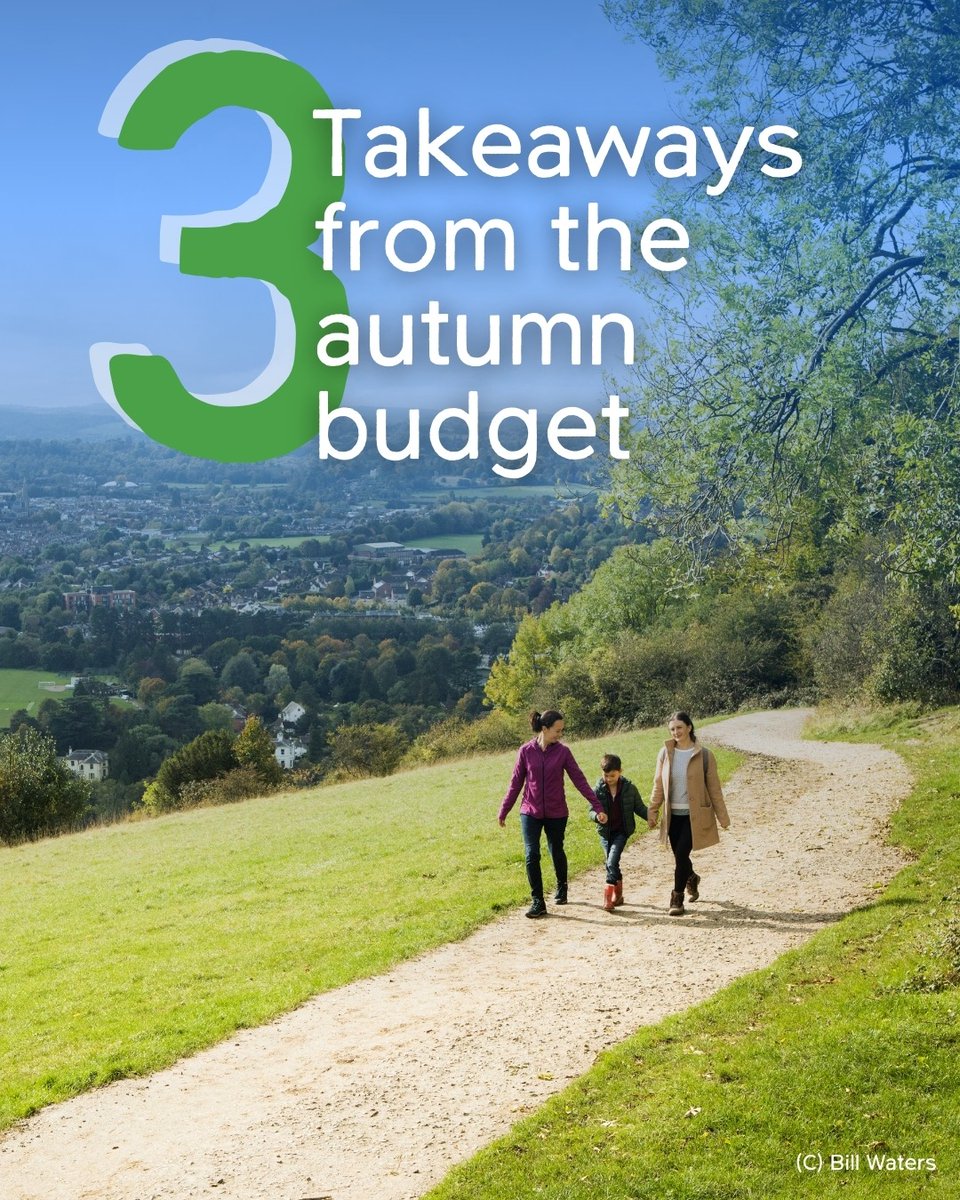 The chancellor Rachel Reeves has delivered the autumn budget. We've outlined what we think the budget means for the countryside and rural England.

👉 bit.ly/3A9uB9F

#cprewarwickshire #budget #3takeaways