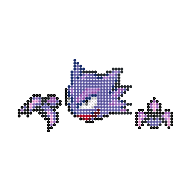 ironbeads_jp's tweet photo. 【ニンテンドーDS】ポケモンレンジャー
#ゴースト
使用しているビーズの詳細はこちら
https://t.co/ZV2gGZuhEy
#アイロンビーズ
#ミニフューズビーズ
#DS
#R095
#Haunter
#2006年
#任天堂
#ポケモン
#ゴースト https://t.co/hHJXSqUV5M