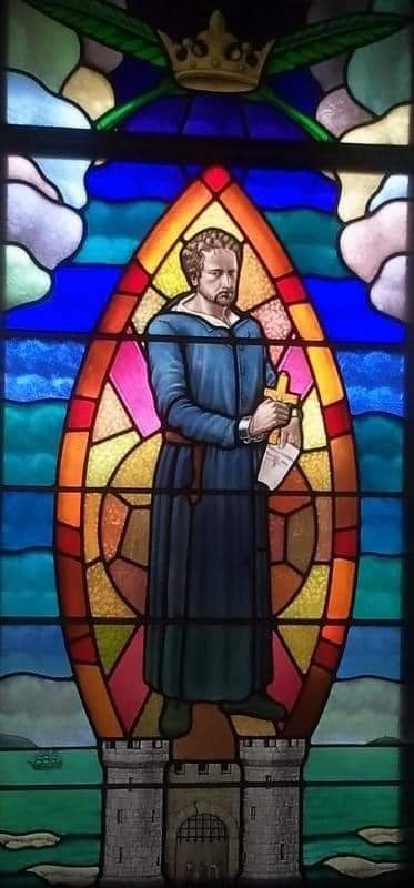Today is the feast of Blessed Dominic Collins 1566—1602

Blessed Dominic Collins was born in Youghal, Co. Cork in 1566. His family was one of the leading families in the town.