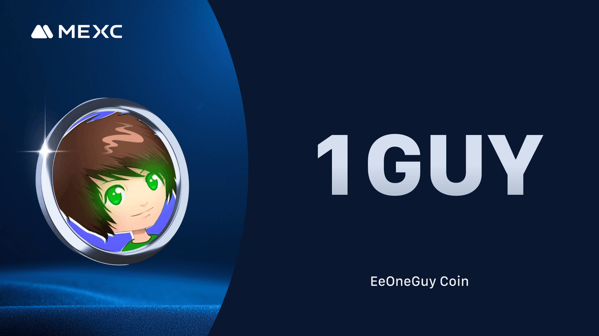 MEXCZH's tweet image. 🔷 關於 EeOneGuy Coin (#1GUY) 陽光普照的投票結果和上線安排

🔹充值：已開放
🔹1GUY/USDT 在創新區交易：已開放
🔹提現：已開放

mexc.com/zh-TW/support/…