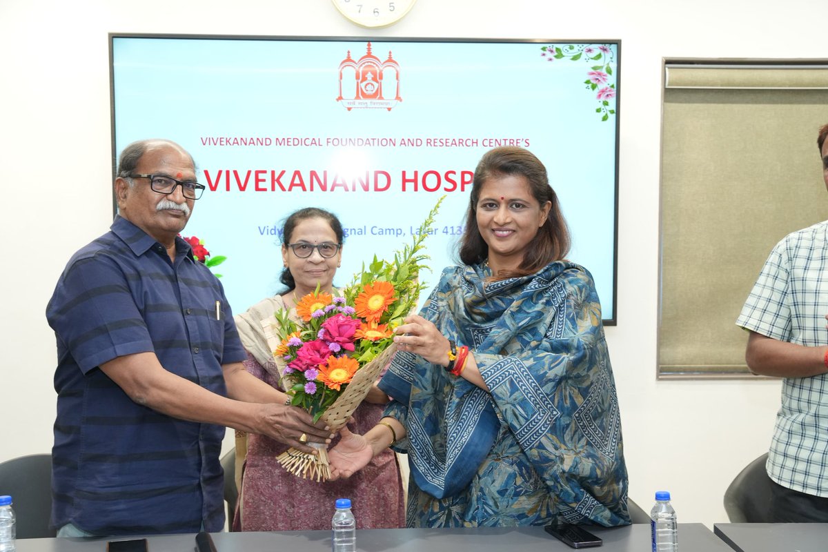 patilarchana's tweet photo. गुरुवारी दुपारी लातूर शहरातील विवेकानंद हॉस्पिटलला सदिच्छा भेट दिली.
#vidhansabha #bjp #election #india #elections #mla #vote #politics #trending #narendramodi #vidhansabhaelection #voting #indianpolitics #modi #instagram #support #vidhansabhaelections #instagood #bhajpa #Devg https://t.co/21Hu11yWVQ