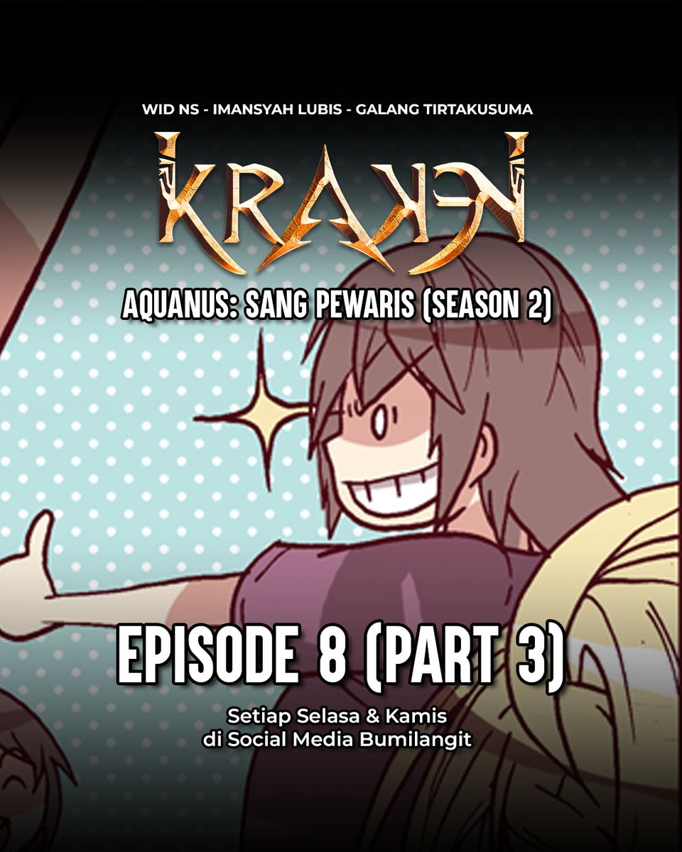 BumilangitID's tweet photo. hmmmm, pedes juga yaa...
KRAKEN
AQUANUS : SANG PEWARIS Season 2
SETIAP SELASA & KAMIS DI SOCIAL MEDIA BUMILANGIT!
#BUMILANGIT #AQUANUS #KRAKEN https://t.co/1cj1DovbQf