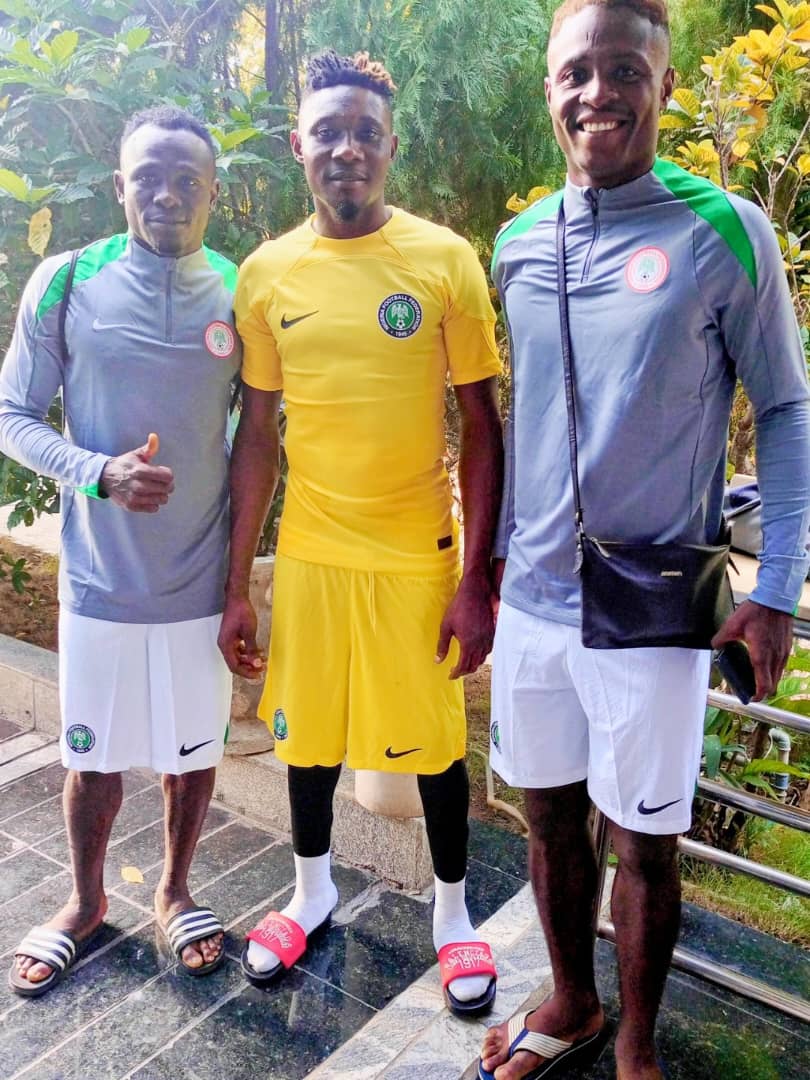 The trio of Anas Yusuf, Galadima Mohammed and Victor Collins of <a href="/NasarawaUtdFC/">Nasarawa United FC</a> in the colours of the CHAN <a href="/NGSuperEagles/">🇳🇬 Super Eagles</a> in preparation to face <a href="/GhanaBlackstars/">🇬🇭 Black Stars</a>.

The trio have been in fine form for the solid miners with Anas Yusuf's 9 from 9 already a record in the #npfl25