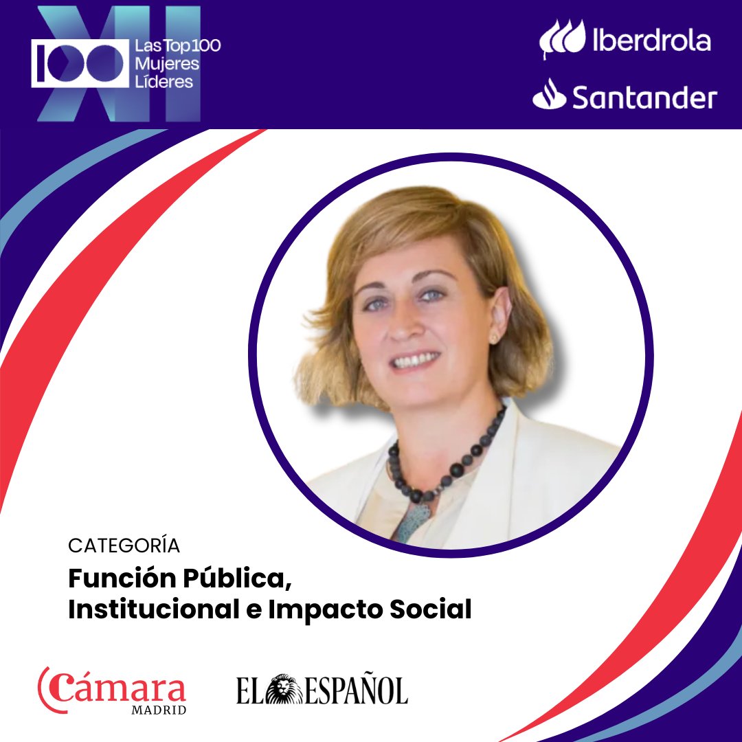 🌟 <a href="/EVASERRANOCLAVE/">EVA SERRANO CLAVERO</a>, vicepresidenta de #CámaraMadrid, es candidata a los premios: Top 100 #MujeresLíderes de España de <a href="/elespanolcom/">EL ESPAÑOL</a>

Su liderazgo inspira a nuevas generaciones en igualdad y emprendimiento.

Apoya su candidatura ➡️ n9.cl/945iwo