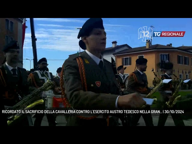 POZZUOLO DEL FRIULI | RICORDATO IL SACRIFICIO DELLA CAVALLERIA CONTRO L'ESERCITO AUSTRO TEDESCO NELLA GRAN...
tv12.medianordest.it/14981/pozzuolo…