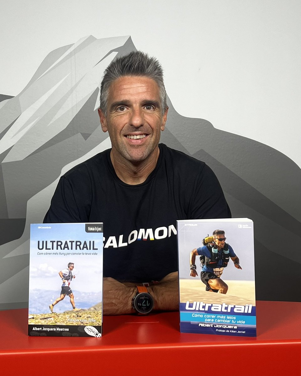 Albert Jorquera (@albertjorquera) on Twitter photo YA A LA VENTA 📚 ‘Ultratrail. Cómo correr más lejos para cambiar tu vida’
En librerías, <a href="/casadellibro/">Casa del Libro</a>, <a href="/Fnac_ESP/">Fnac España</a> y en <a href="/amazon/">Amazon</a> (también para LATAM)
casadellibro.com/libro-ultratra… YA A LA VENTA 📚 ‘Ultratrail. Cómo correr más lejos para cambiar tu vida’
En librerías, <a href="/casadellibro/">Casa del Libro</a>, <a href="/Fnac_ESP/">Fnac España</a> y en <a href="/amazon/">Amazon</a> (también para LATAM)
casadellibro.com/libro-ultratra…