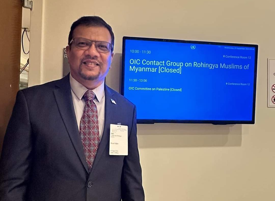league_roh40256's tweet photo. Dear Hon Secretary of @OIC_OCI 

The director -General of #ARU threatens the entire community of us who is raising voices against his illegal activities.

On 28,10,2024, in his interview, we heard that he threatens our people in 🇲🇾🇺🇸🇧🇩🇨🇦🇸🇦 to arrest by complaining to authorities. https://t.co/DAr737qRHi