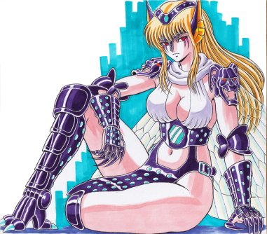 「う~ん、今日はハロウィンですか… ハロウィンはあまり描いたことないなぁ 一番近い」|神矢　みのるのイラスト