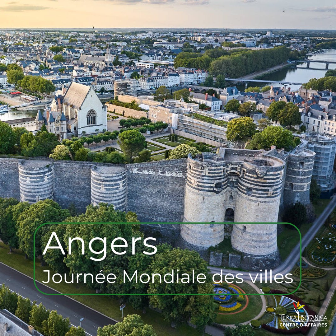 Aujourd'hui, c'est la #JournéeMondialedesVilles ! 🌍

Nous sommes fiers de faire partie de la ville élue "Ville et Village où il fait bon vivre en France" ! 🌿

Envie de combiner travail et loisirs -> affaire.terrabotanica.fr/demandez-devis… 💼

#terrabotanica #Angers #centreaffaires